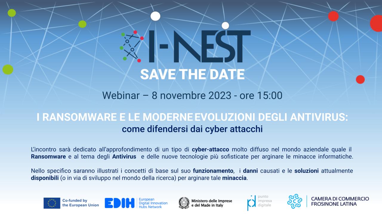 CCIAA+Frosinone+-+Latina+-+Ransomware+e+Antivirus+-+08+novembre+2023