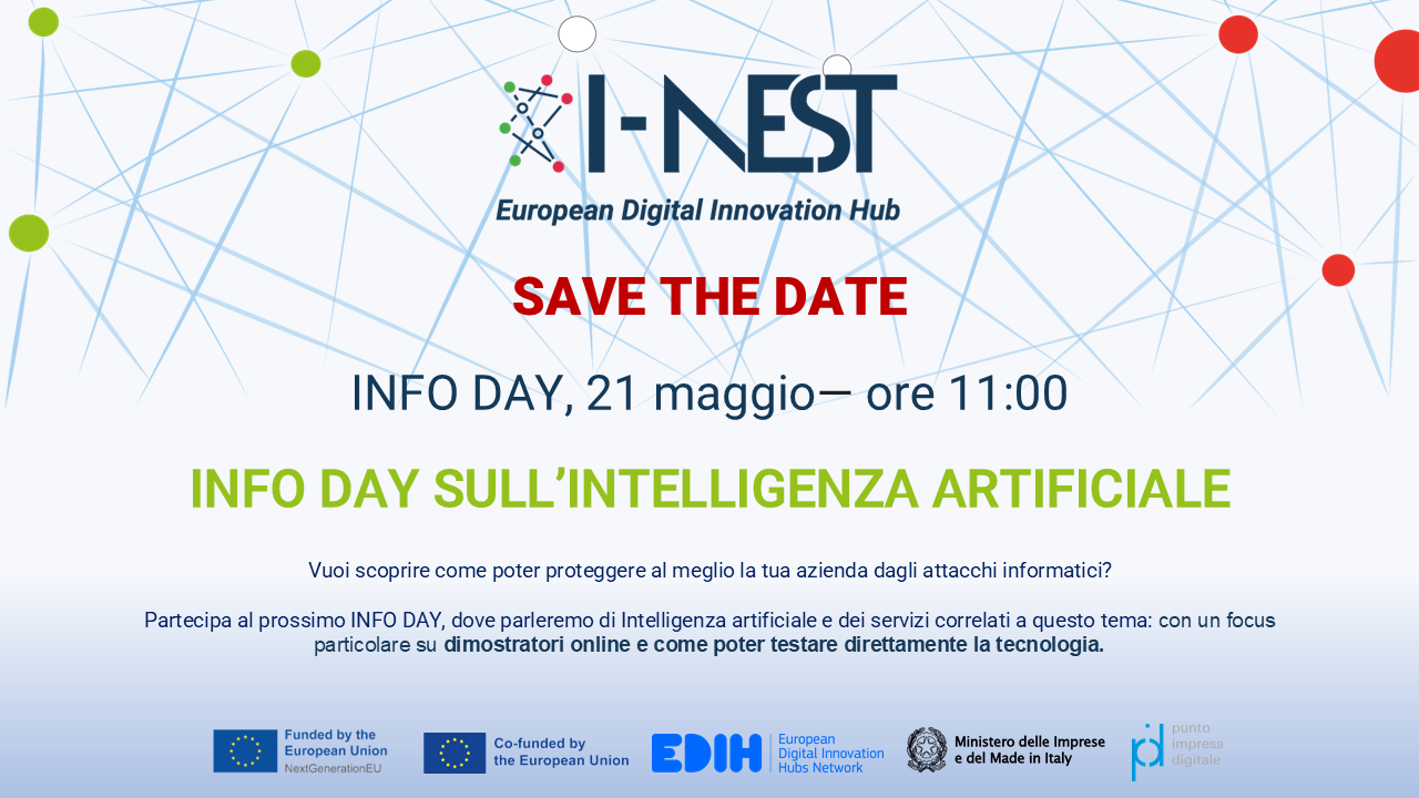 INFO  DAY Intelligenza Artificiale Generativa - 21 maggio - ore 11:00
