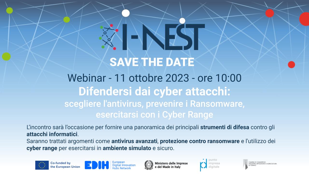 CCIAA di Torino - Cybersecurity - 11 ottobre 2023